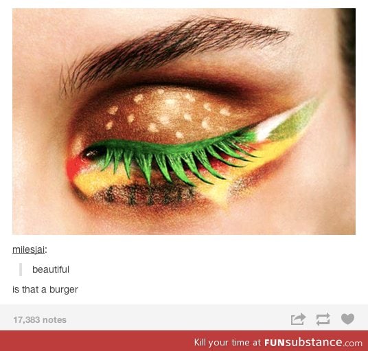 Burger eyelids