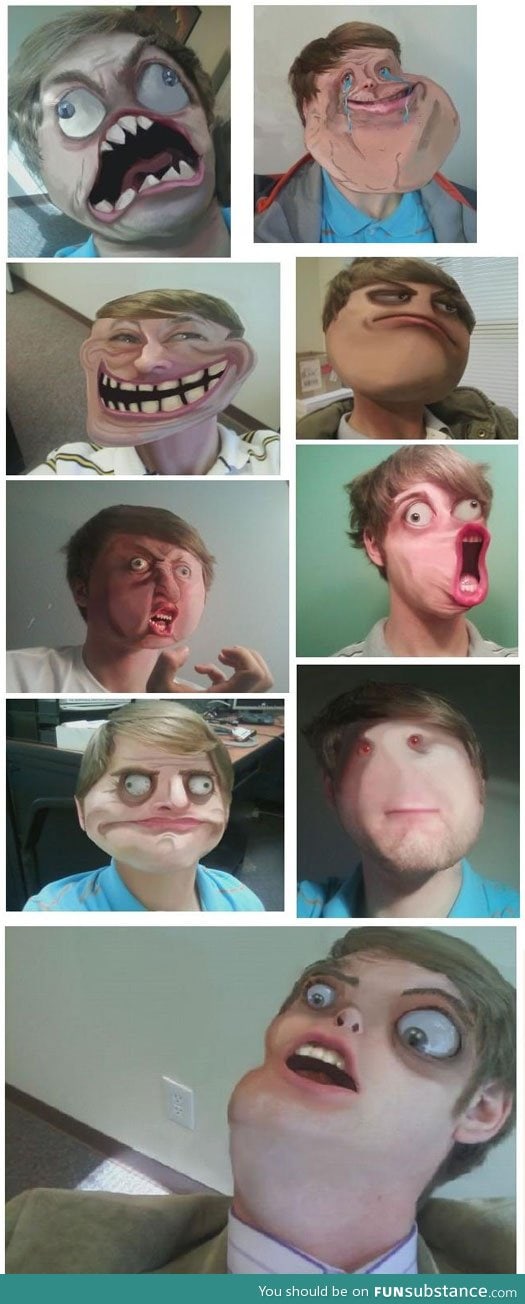 Meme faces in real life