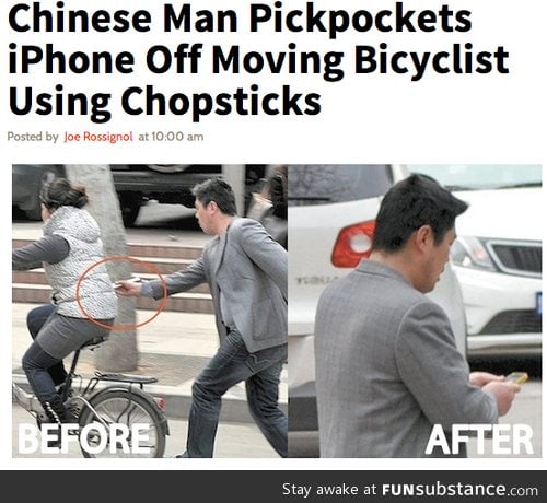 Pickpocket level: Asian