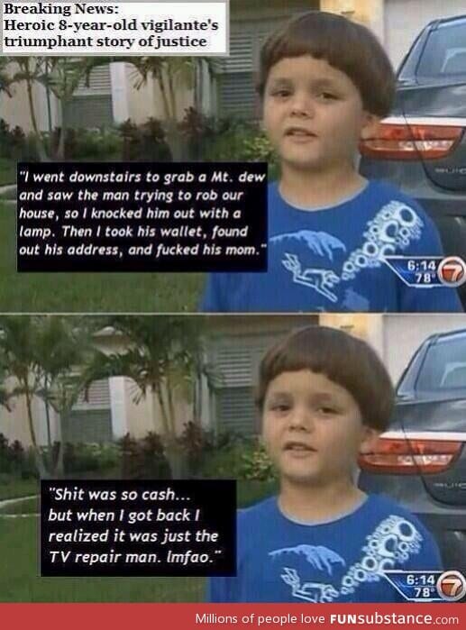 This kid ftw