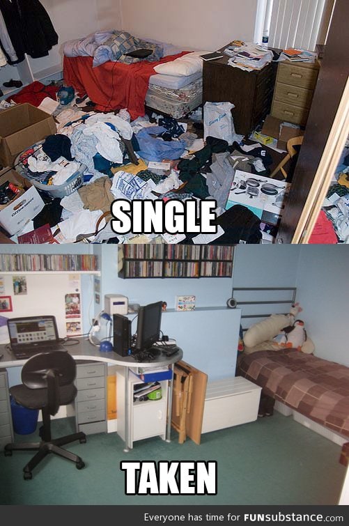 Mine is always tidy