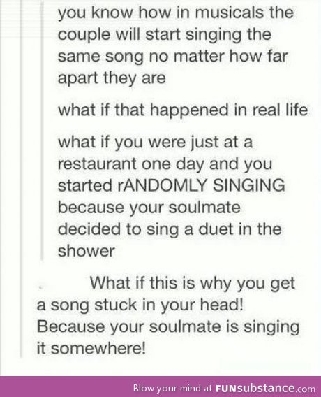 Soulmate singing