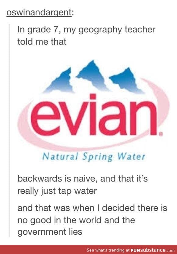 Truth about Evian