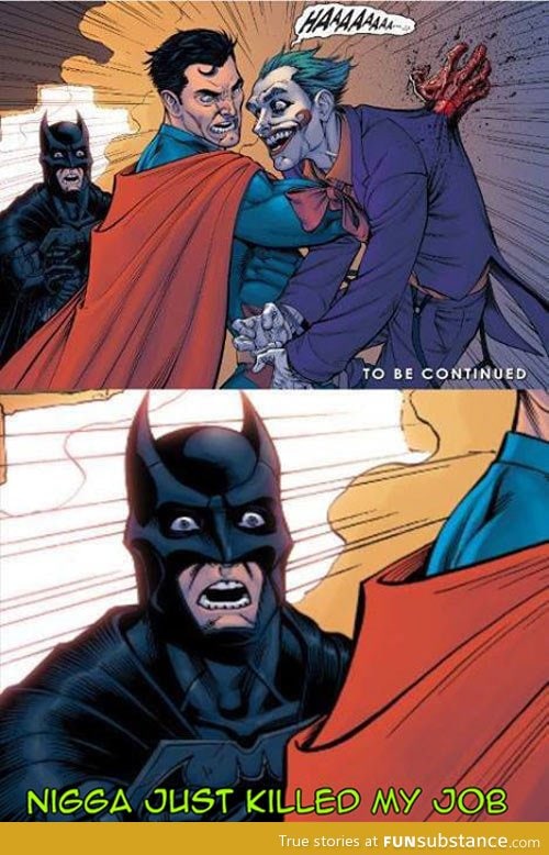 Not cool superman