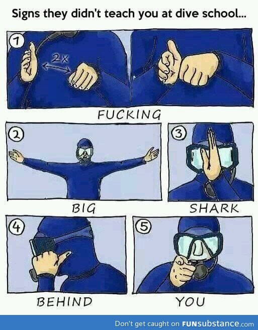 Diving Signs