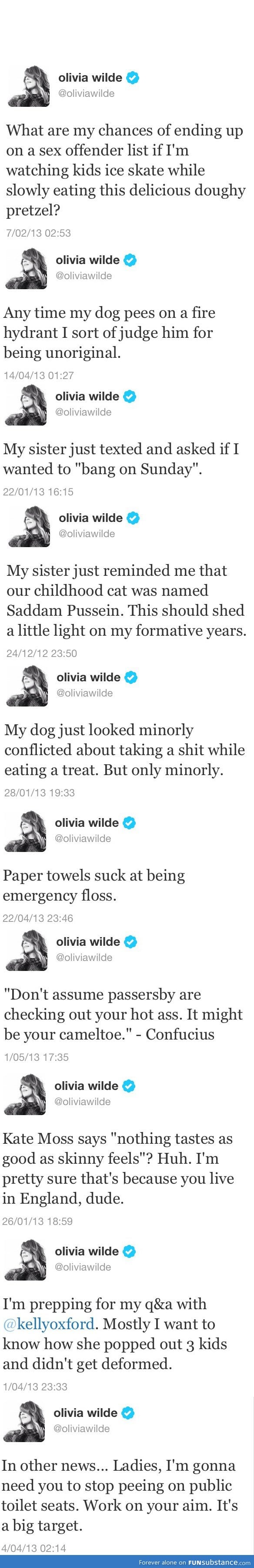 Olivia wilde tweets