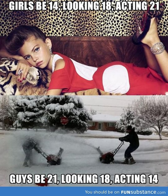 Difference between girls and guys