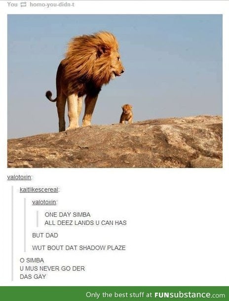 You can have all this land simba