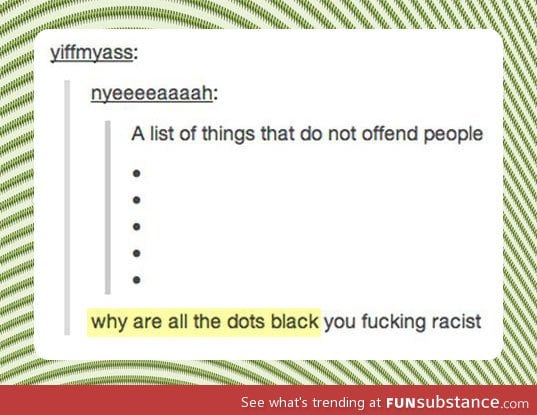 Things that don't offend people