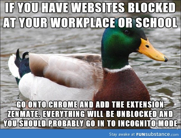 For all of you that have blocked websites