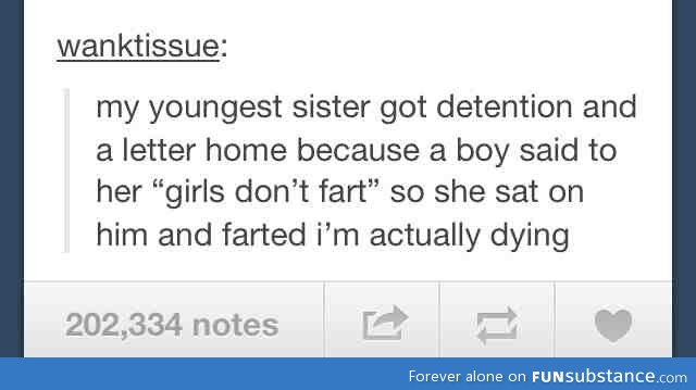 It's true guys, we actually do fart