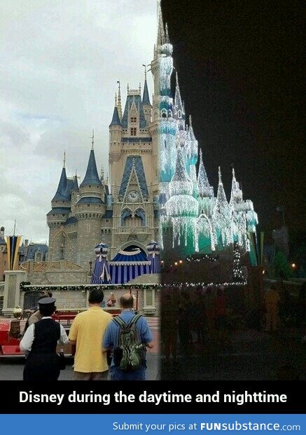 Disney day and night