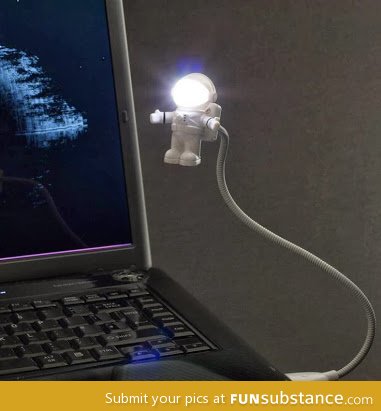 Astronaut usb light