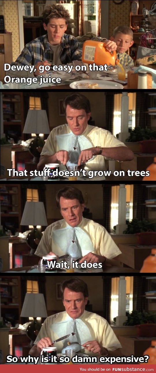 It doesn't grow on trees