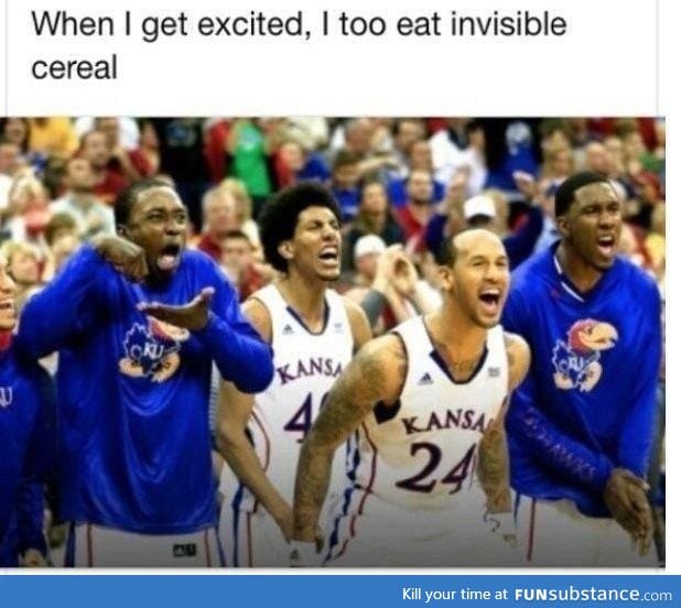 Invisible cereal
