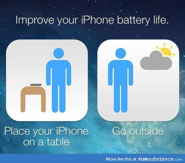 Improve iPhone battery life