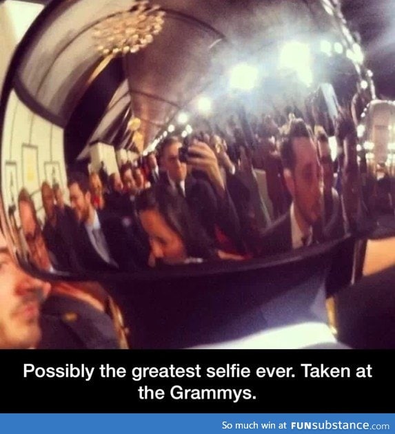 Greatest selfie taken at the grammies