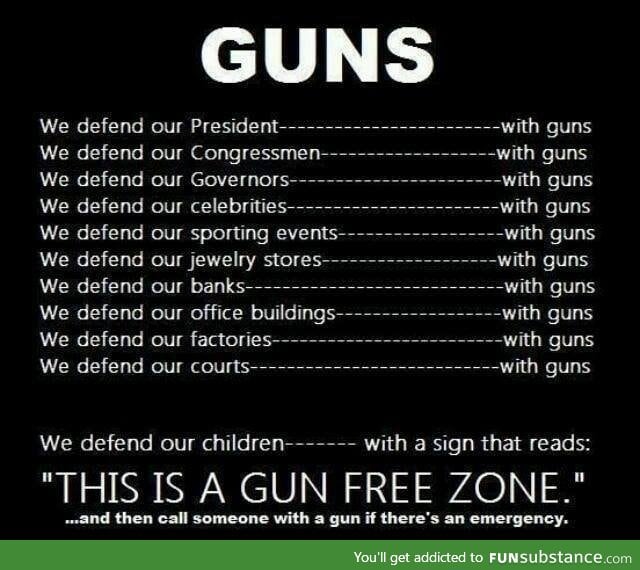 The thing about guns