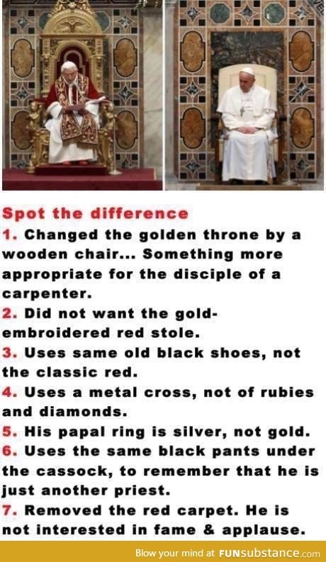 Good guy pope