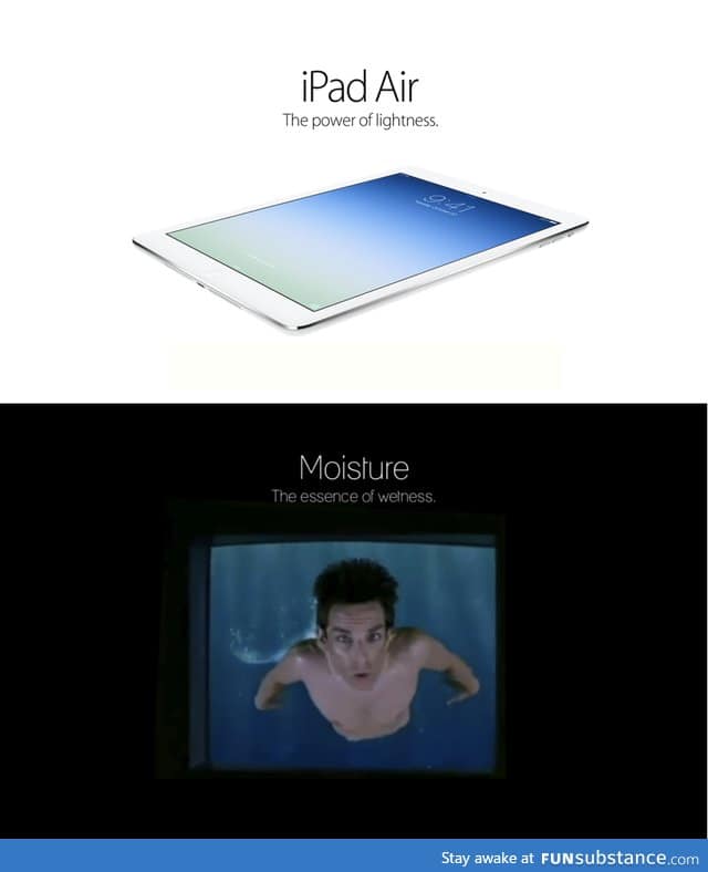 What I think of the new ipad air slogan