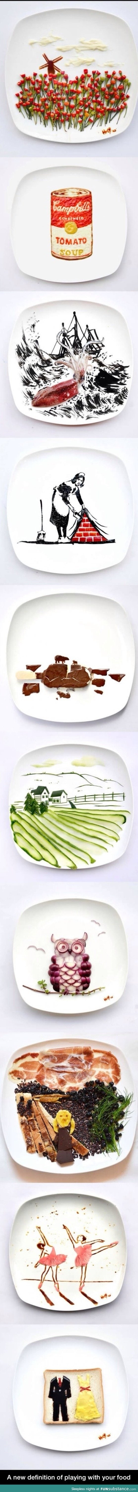 Amazingly Awesome Food Art