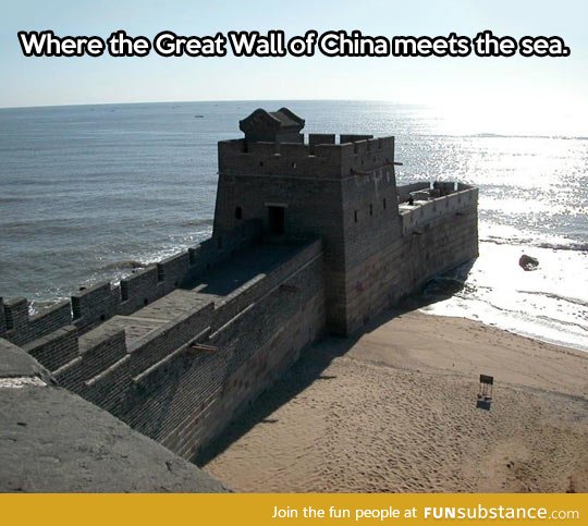 The least known part of the wall of china