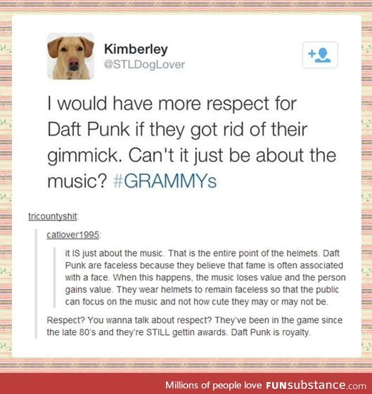 No respect for Daft Punk
