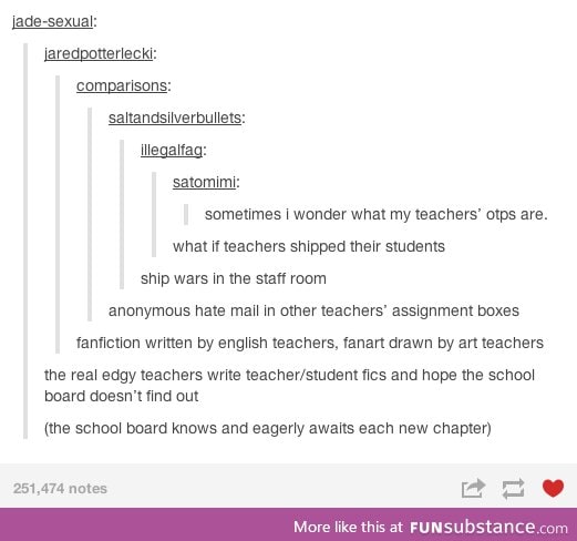 If I was a teacher...