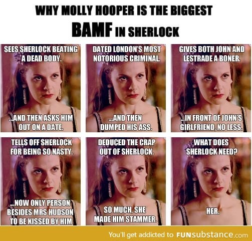 I love Molly Hooper :)