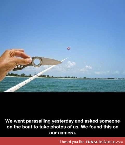 This kills the parasail