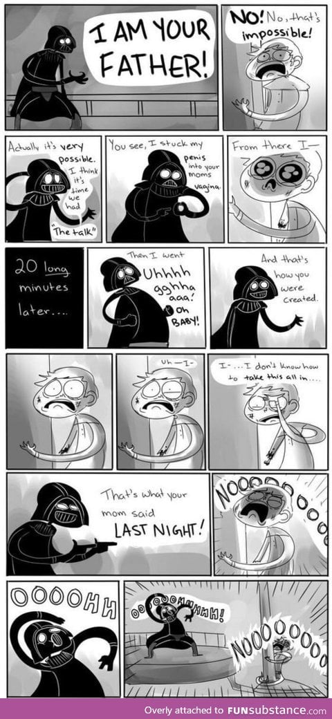Silly Vader!