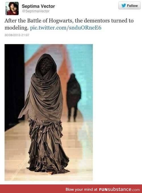Dementors get fashionable