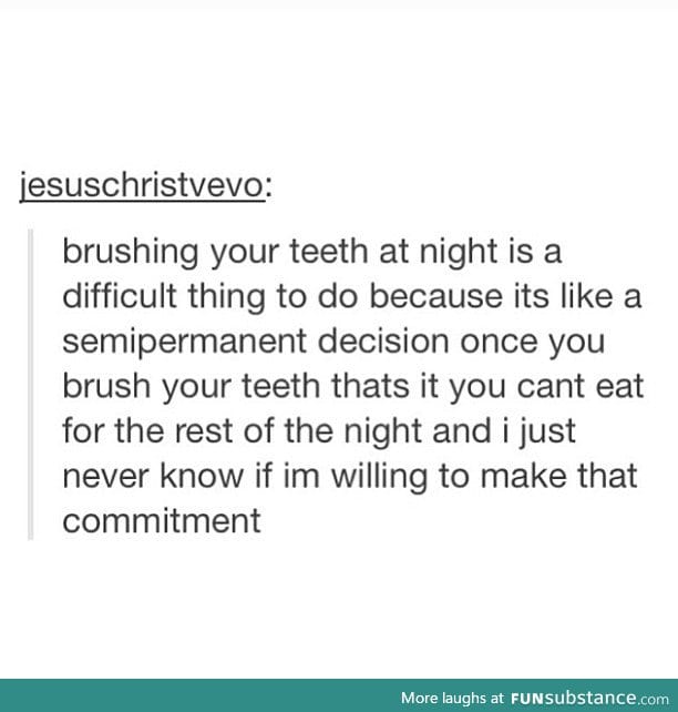 Scared of Commitment