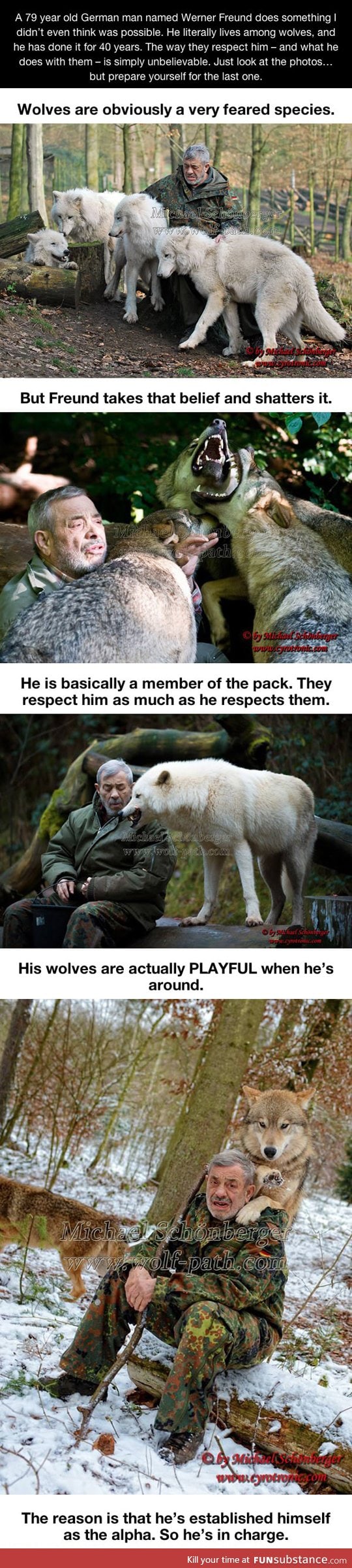 He's part of the wolfpack for real