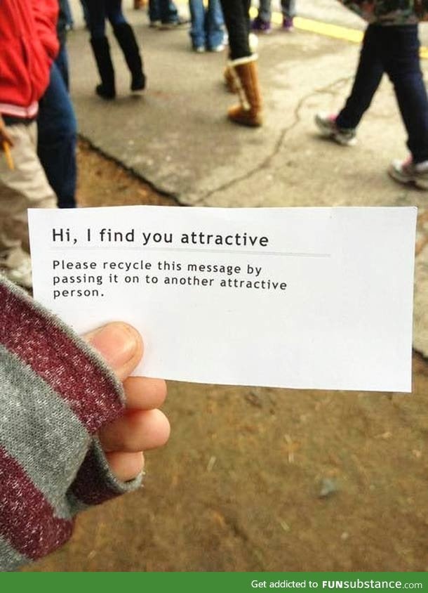 I find you attractive...