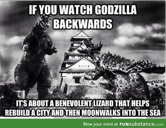 Good guy Godzilla