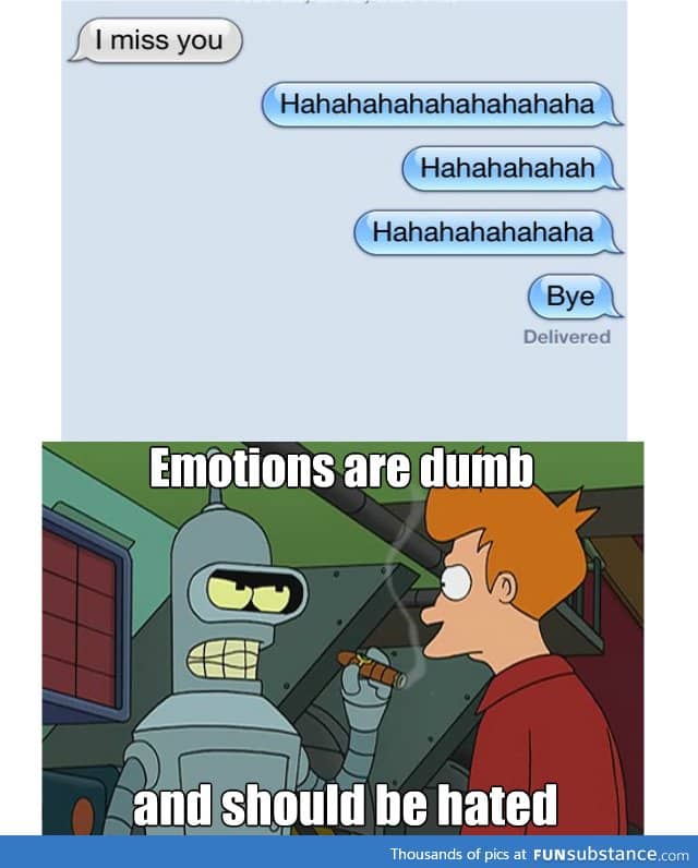 Bender's life lesson