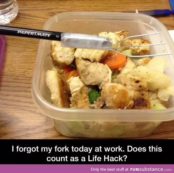 No fork, no problem