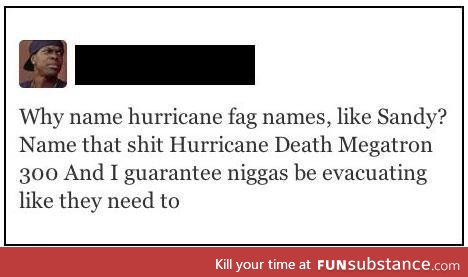 Hurricane death megatron 300