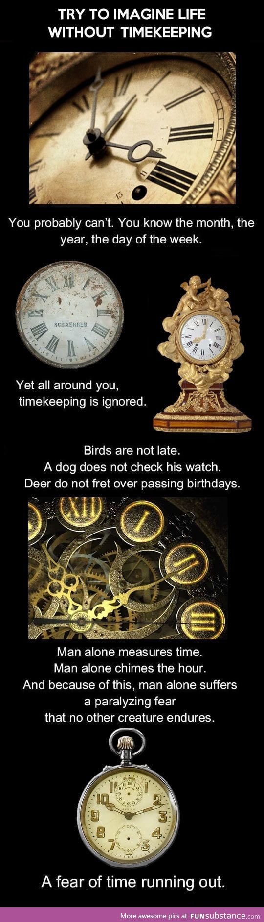 Imagine A World Without Timekeeping...