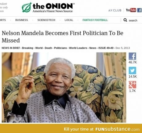 R.I.P. Mandela