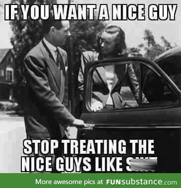 If you want a nice guy