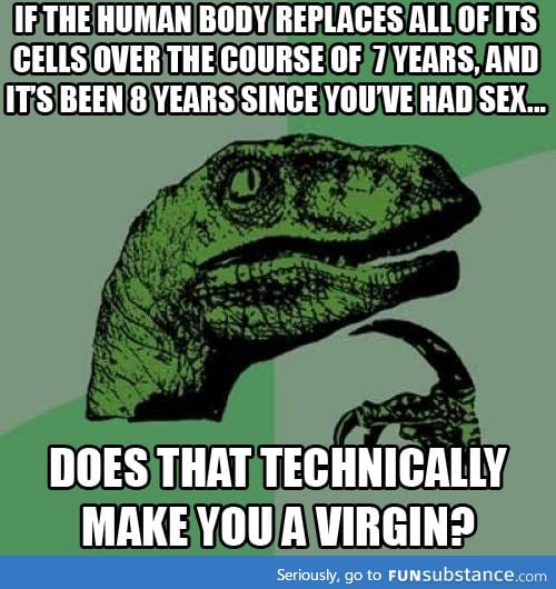 Winning your virginity back