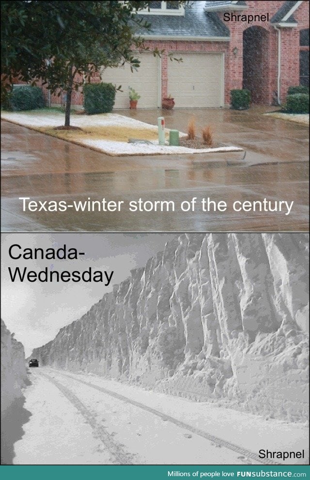 Winter storm in Texas