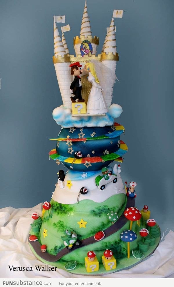 Awesome Mario Cake