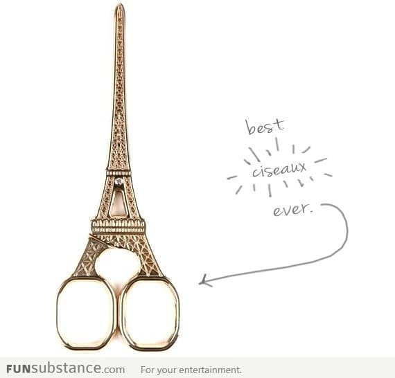 Eiffel Tower Scissors