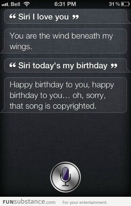 Wow Siri, really?