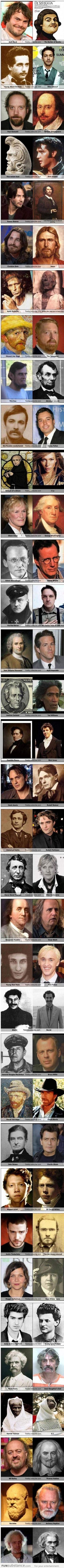 Not sure if time travel or look-alike