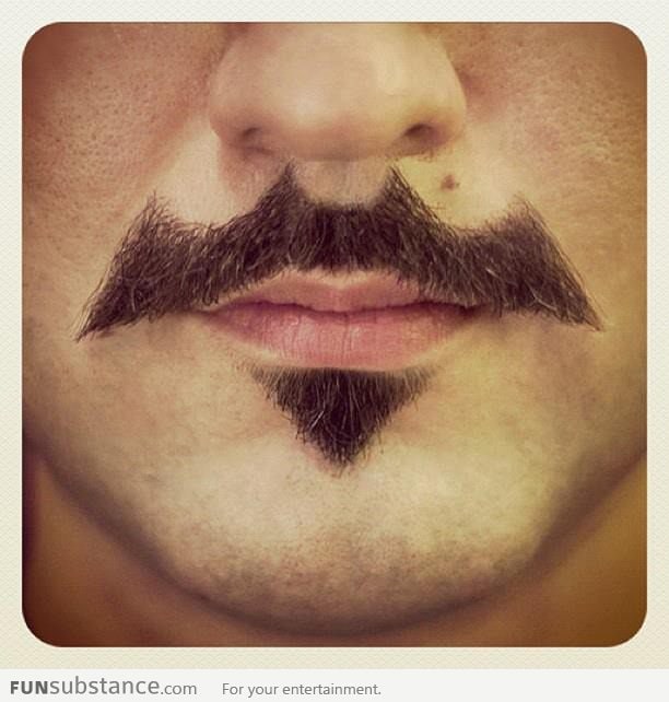 Batman mustache