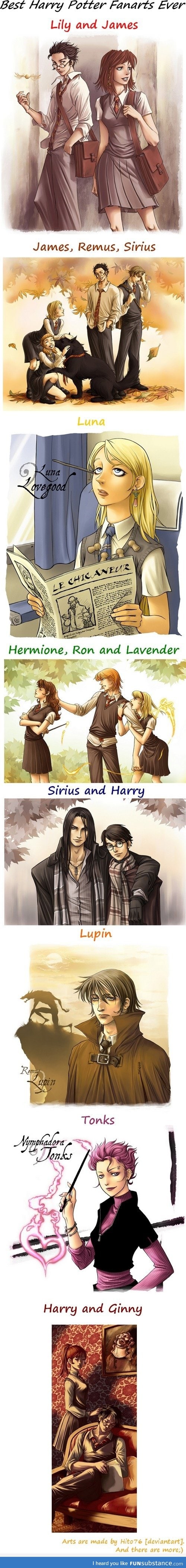 Amazing Harry Potter Fan Art...